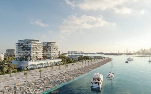 Beach Walk At Dubai Islands By Imtiaz