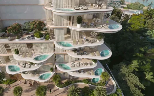 Beach Walk At Dubai Islands By Imtiaz